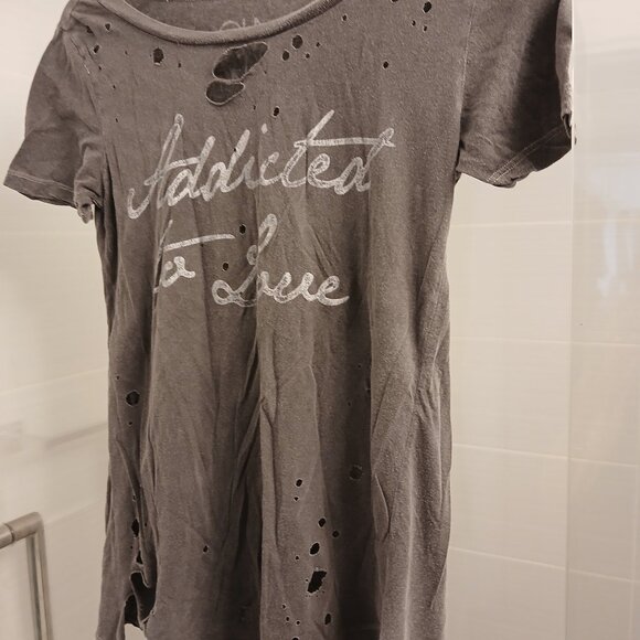 Vintage Chaser Addicted to Love Distressed Tee - Picture 5 of 11